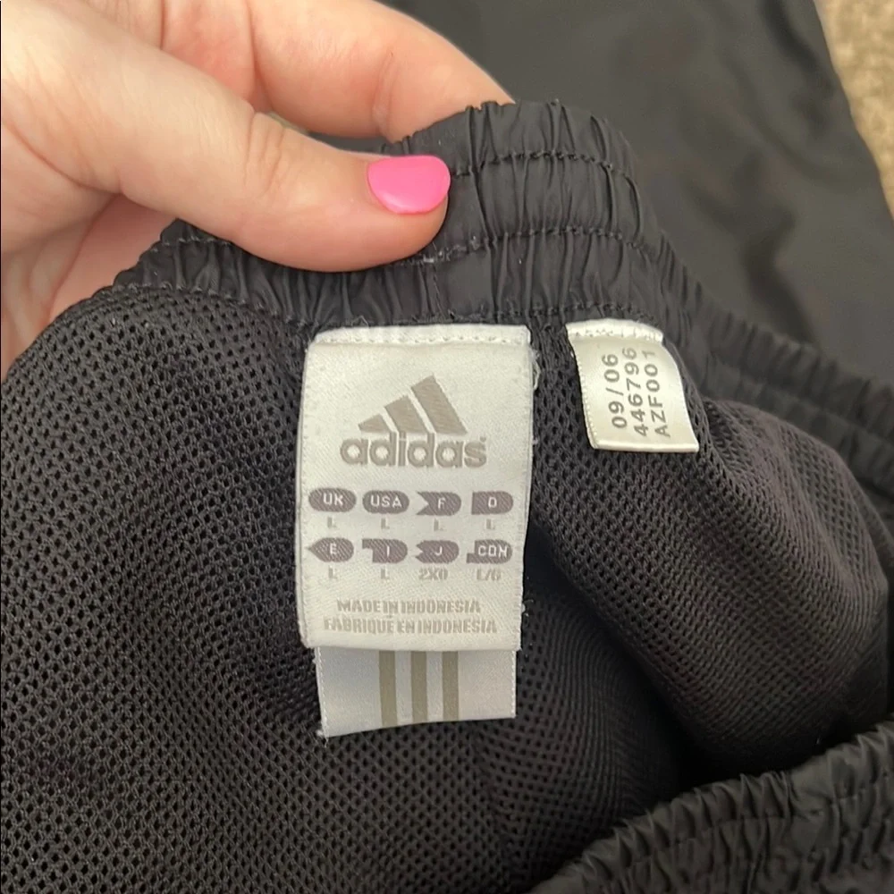 Adidas Black and White Pants - Picture 2 of 2